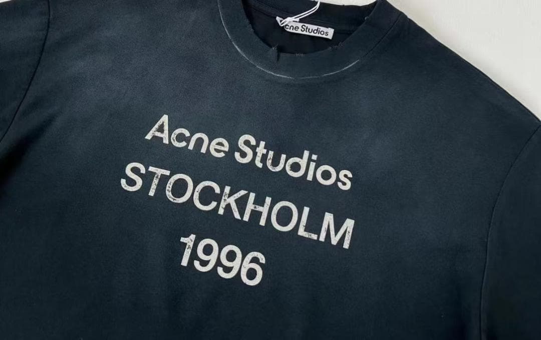 Acne Studios ブラック Tシャツ 1996