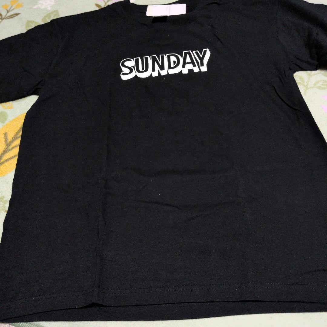 SUNDAY 半袖Tシャツ ブラック