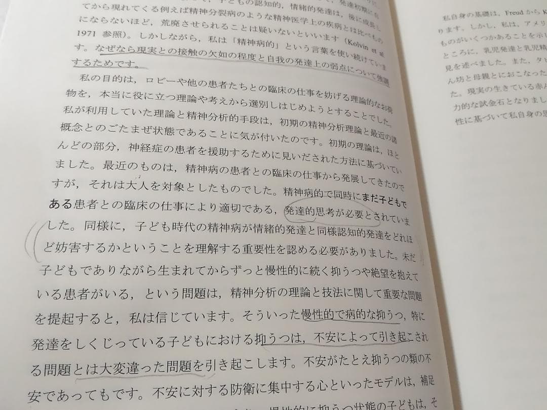 こころの再生を求めて ポスト・クライン派による子どもの心理療法 ■3800/