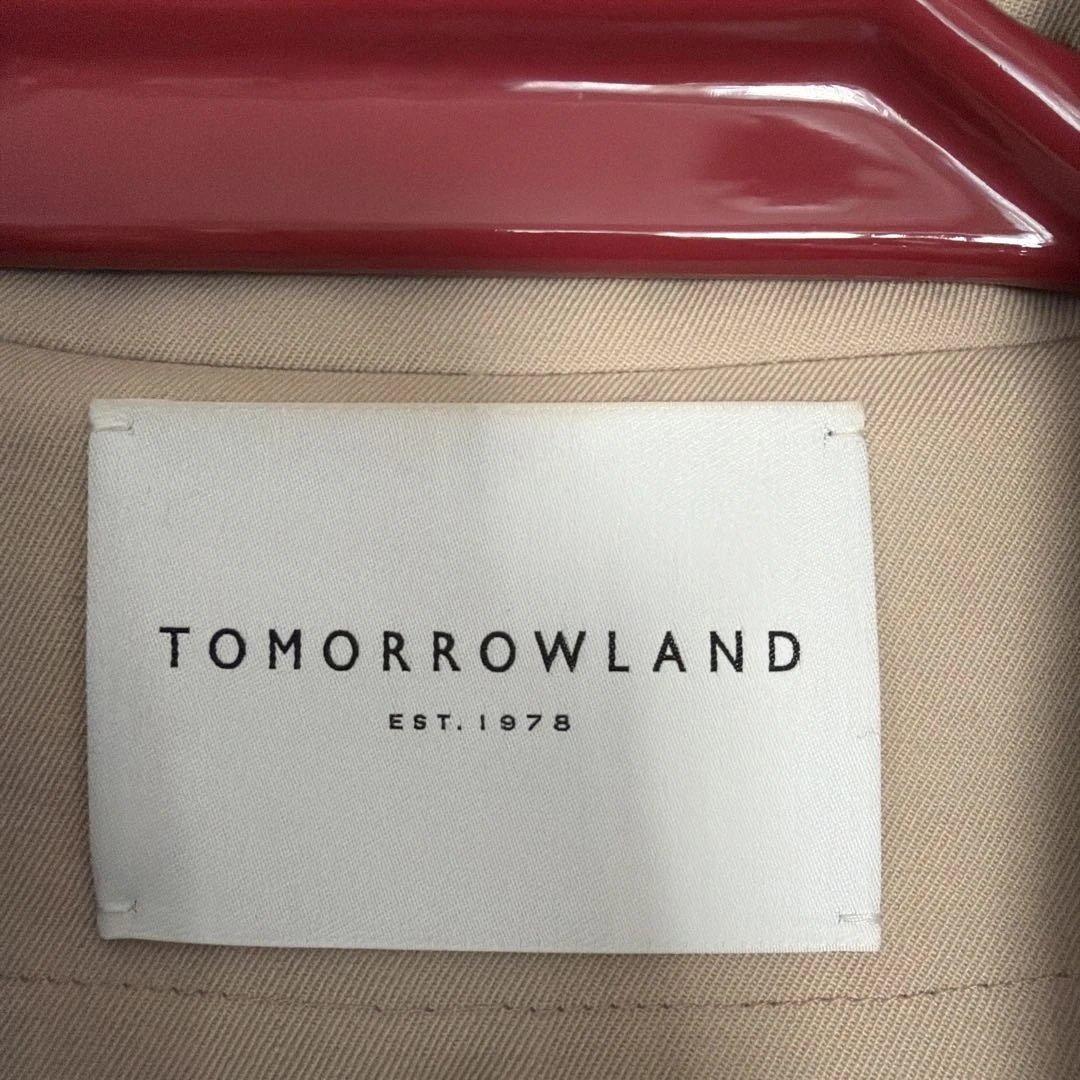 Tomorrowland ウールギャバジントレンチコート36