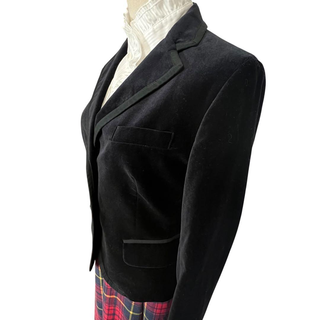 ★極美品★ MaxMara WEEKEND 黒 ベルベットジャケット42