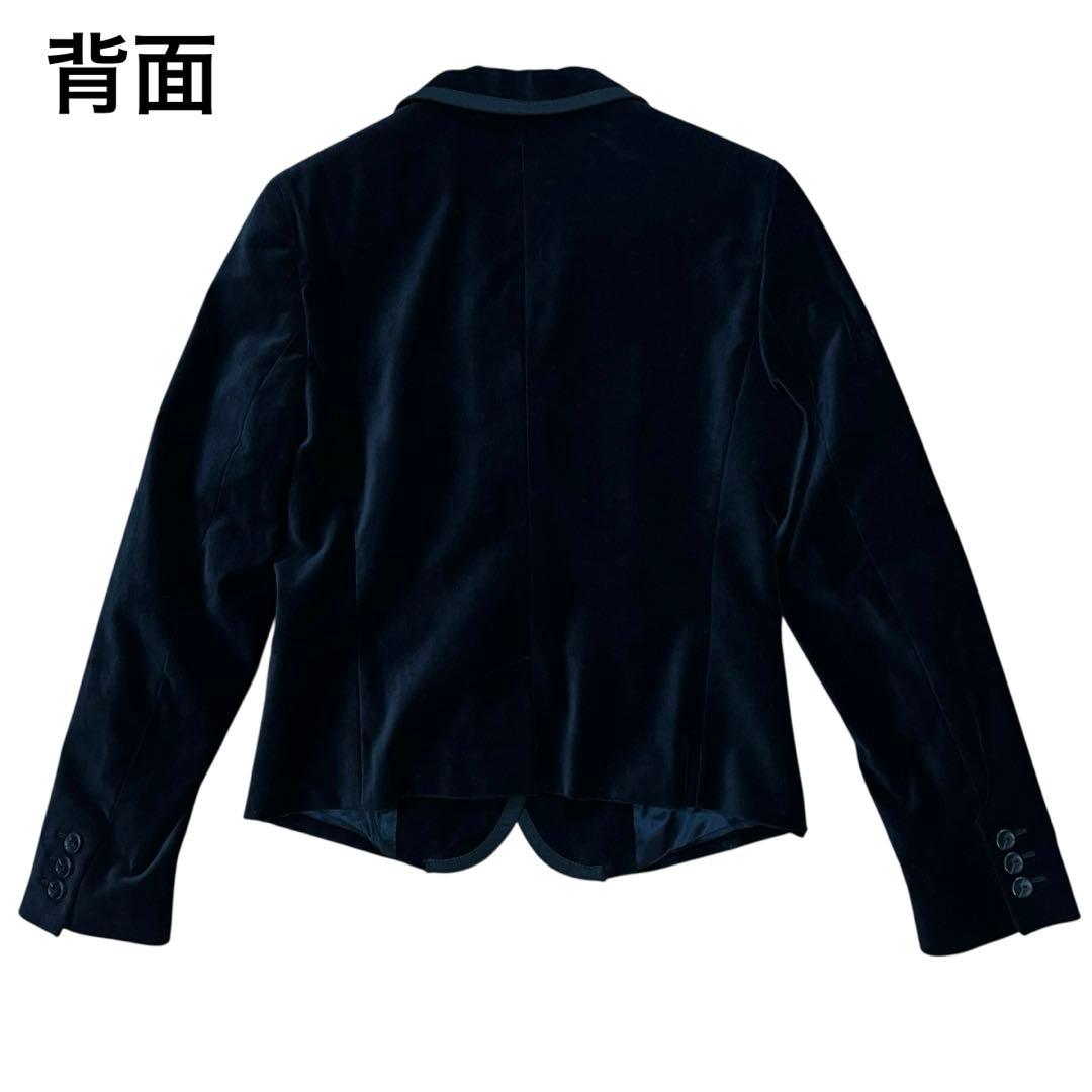★極美品★ MaxMara WEEKEND 黒 ベルベットジャケット42