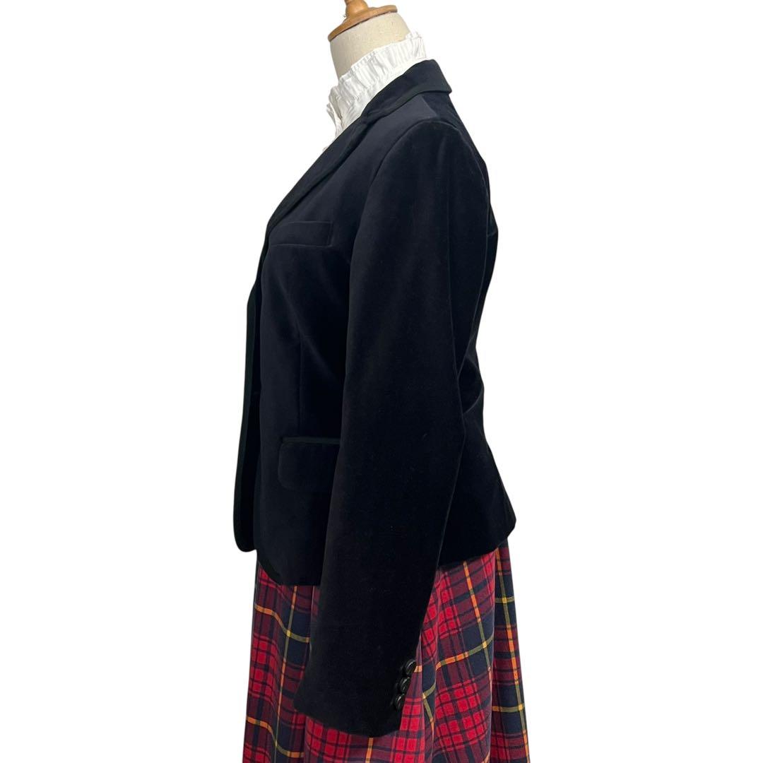 ★極美品★ MaxMara WEEKEND 黒 ベルベットジャケット42