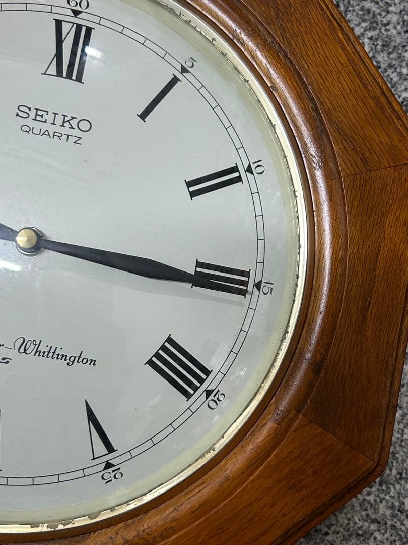 【動作品】SEIKO 壁掛け 振り子時計 レトロ時計 RQ322B