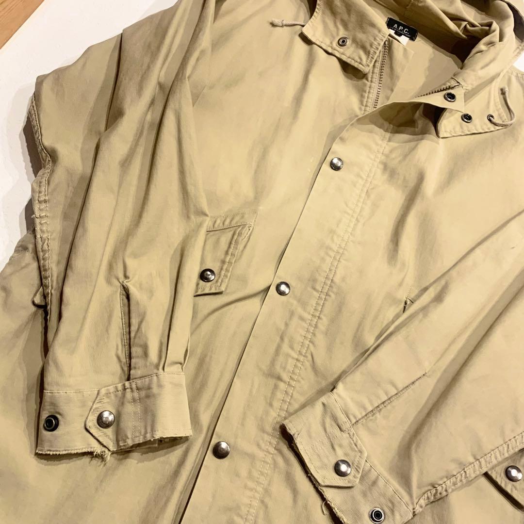 90年代 A.P.C. ミリタリーモッズコートアーペーセーブルゾンジャケット