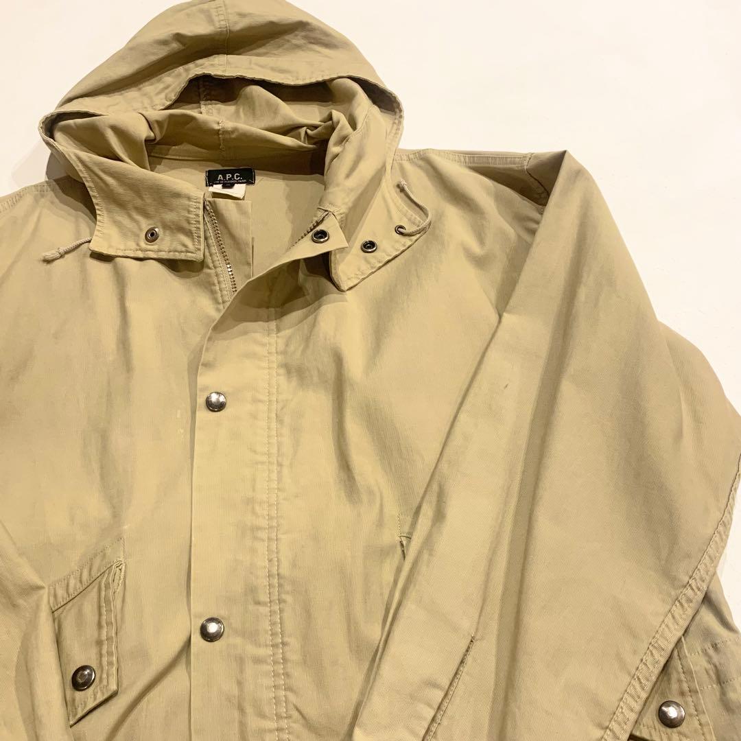 90年代 A.P.C. ミリタリーモッズコートアーペーセーブルゾンジャケット