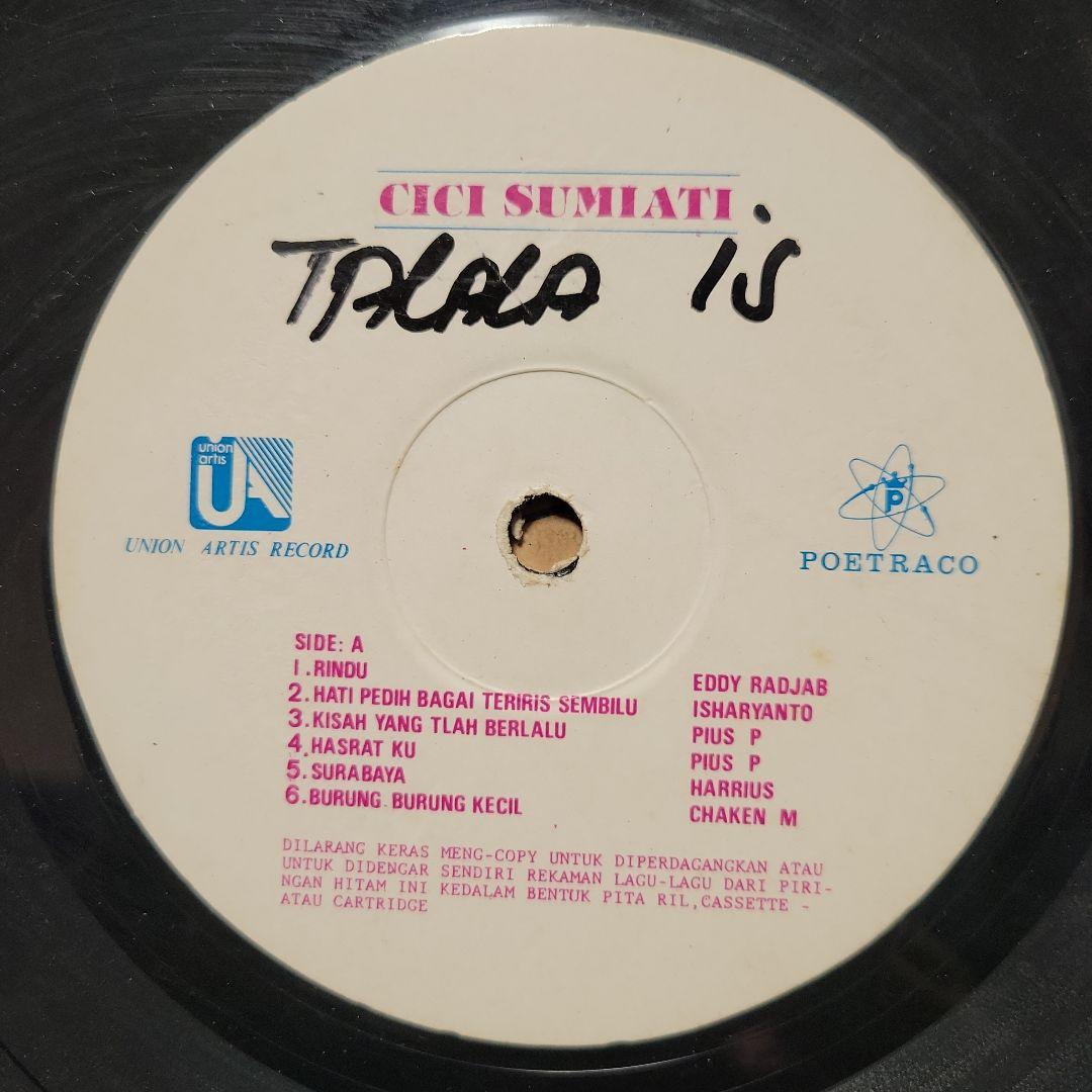Cici Sumiati Union Artis Record インドネシア