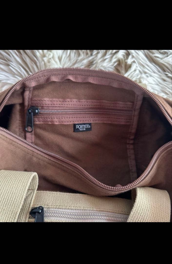 PORTER ポーター × Gallery キャンバス ミニドラム ミニボストン