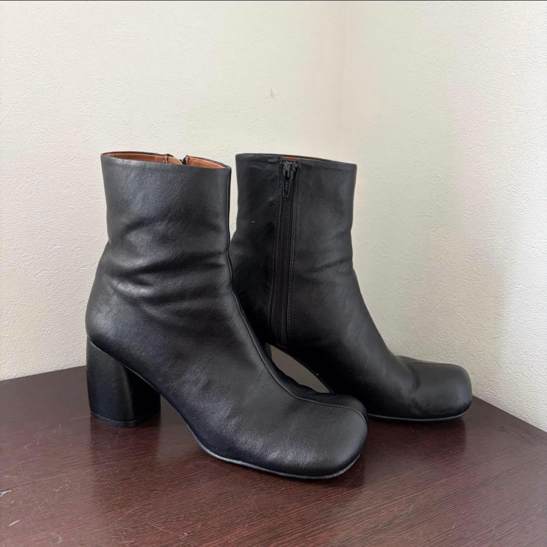 靴 TODAYFUL Square Short Boots 37