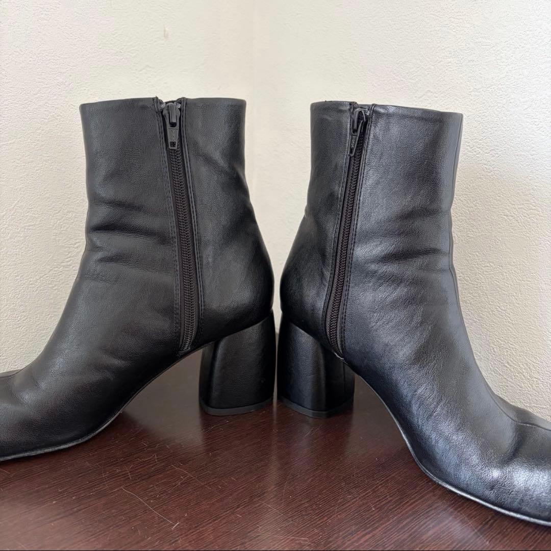 靴 TODAYFUL Square Short Boots 37