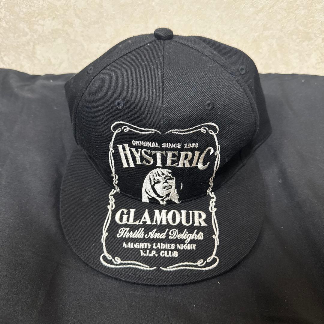 即日発送　美品　HYSTERIC GLAMOUR ブラックキャップ ヘリン着用