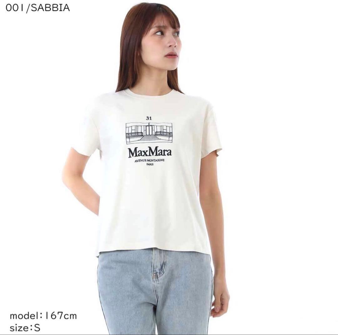【新品】完売！ 'S MAX MARA BELLA コットン ジャージーTシャツ