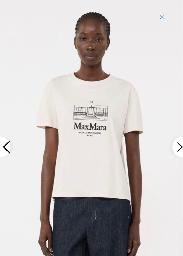 【新品】完売！ 'S MAX MARA BELLA コットン ジャージーTシャツ