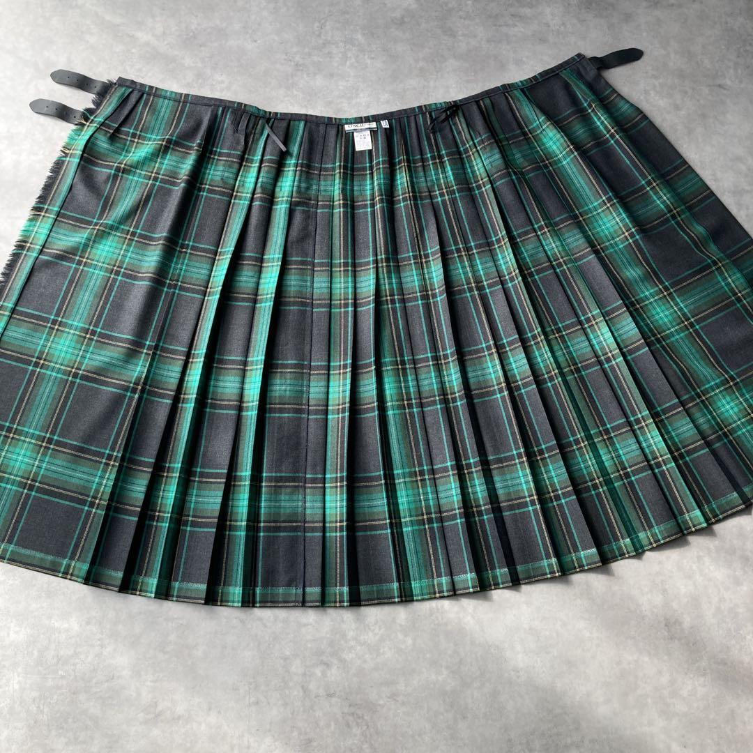 【極美品】オニールオブダブリン ロングキルト ラップスカート ピン付き