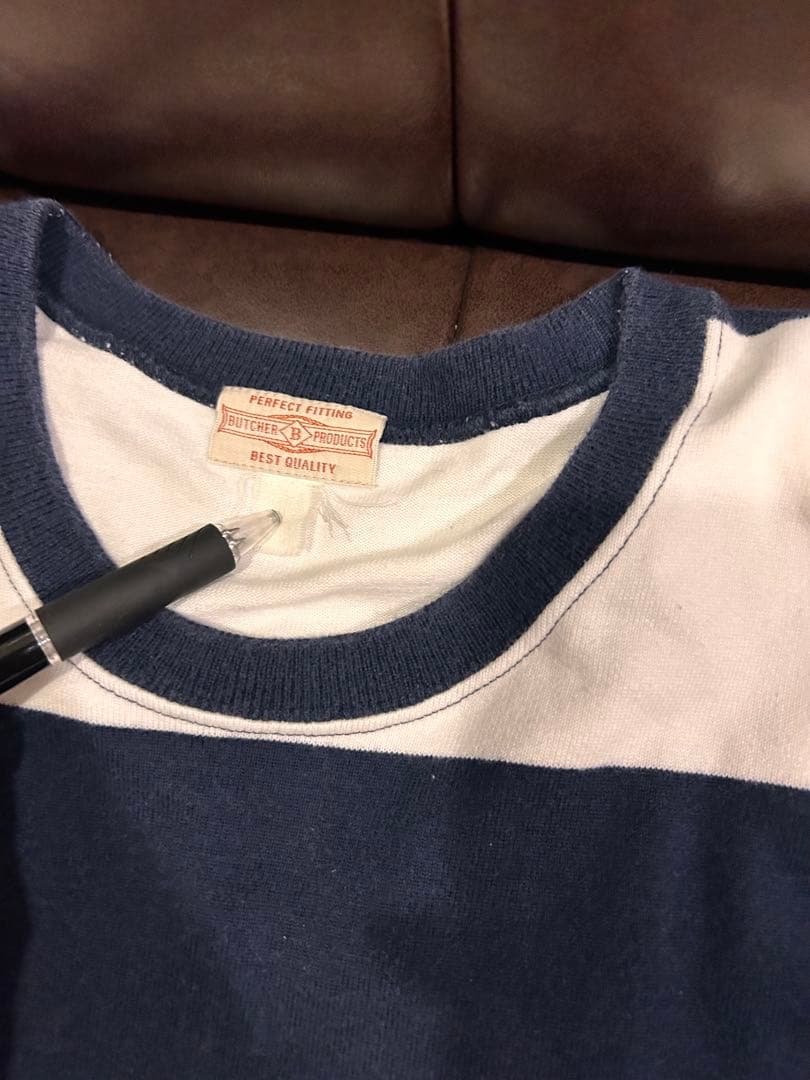 butcher products ボーダーT