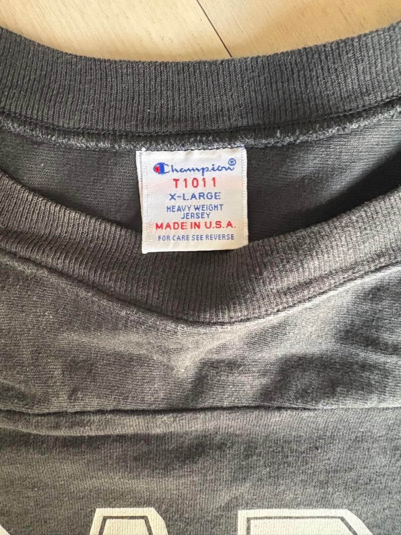 A BATHING APE × Champion 7分袖フットボールT