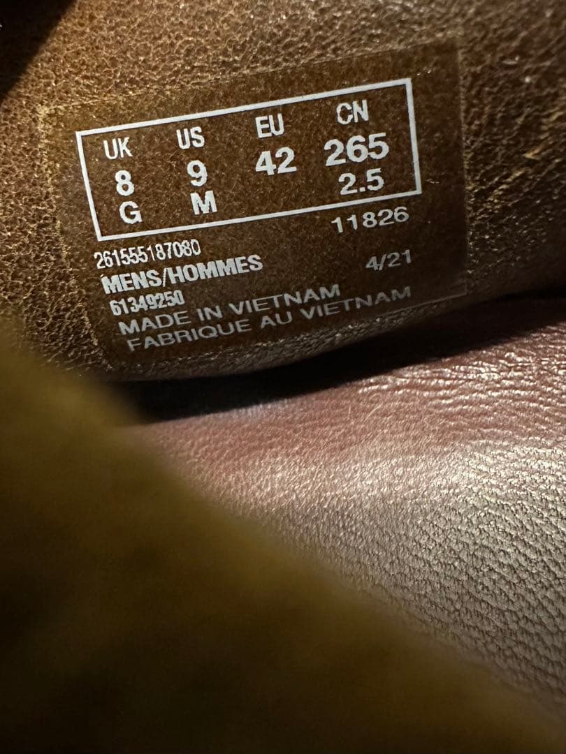 【CLARKS】Wallabee ワラビー ブラウン スウェード UK8