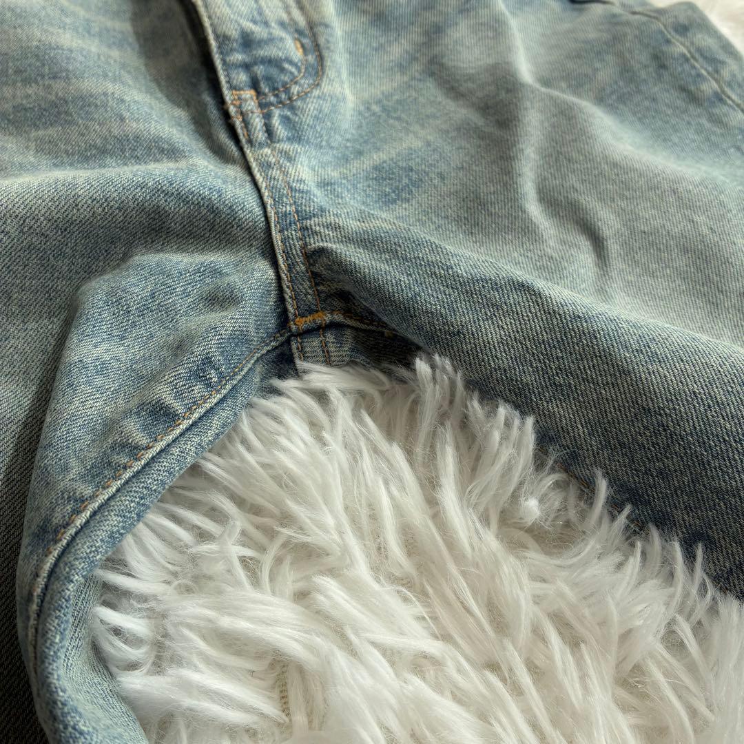 定価MOUSSY MVS L/BLU FLARE 美脚 フレアデニム 24