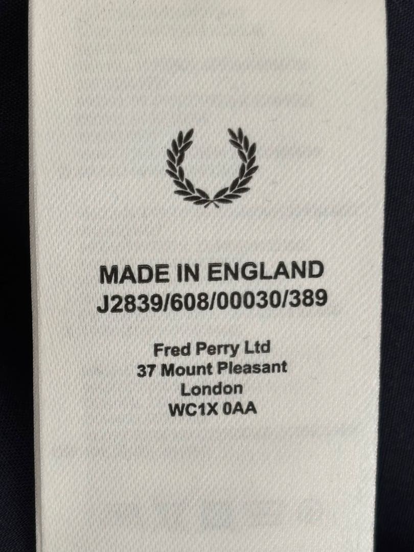 マッキー　FRED PERRY　ブルゾン　ネイビー　XS