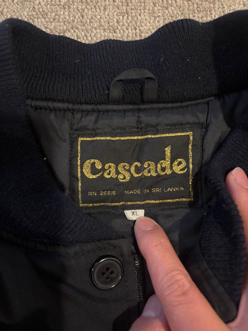 cascade cap shoulder jacket 黒 derby XL
