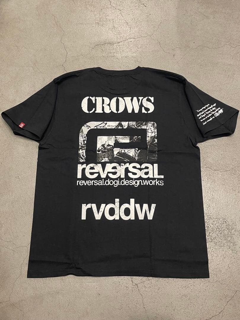 CROWS クローズ x reversal リバーサル rvddw Mブラック