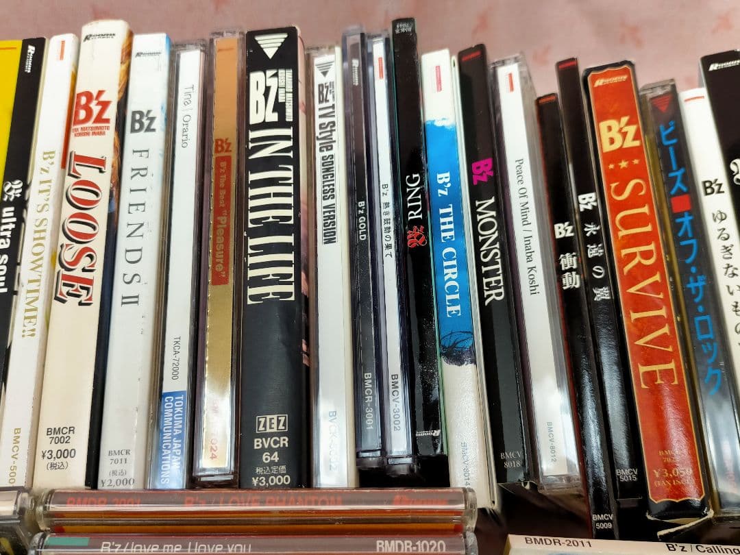 B'z CD DVD VHS コレクション まとめて