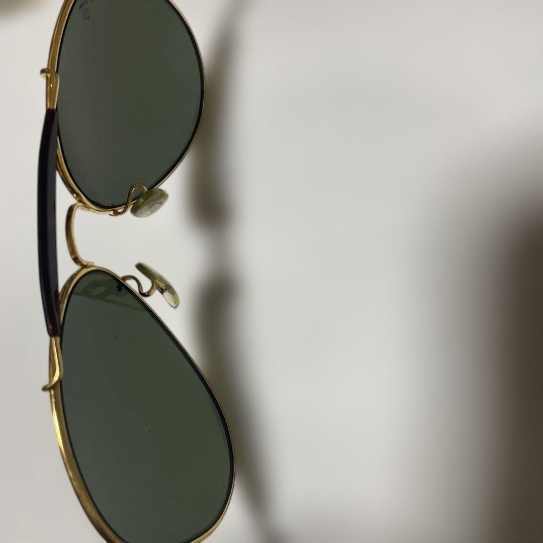 Ray-Ban Aviator サングラス ゴールド