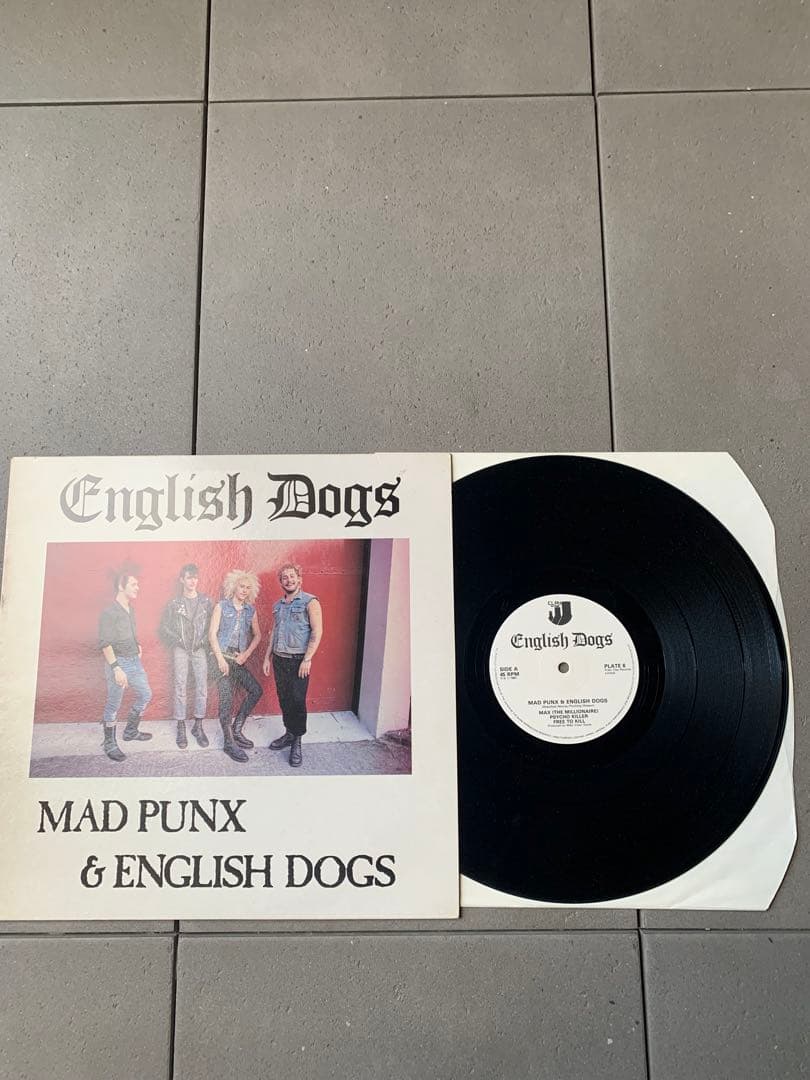 English Dogs ‎– Mad Punx & English Dogs