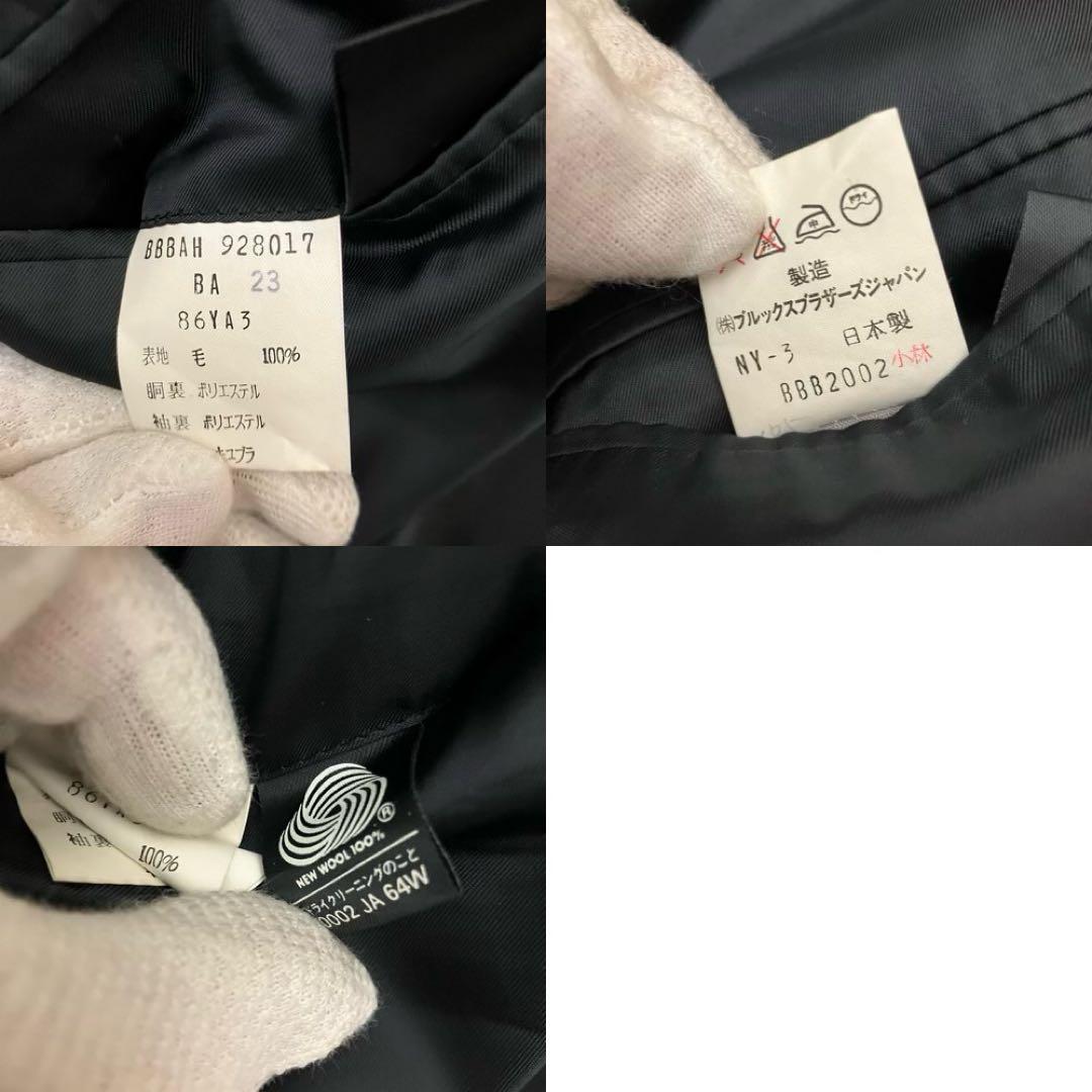✨美品✨Brooks Brothers テーラード シングル　紺ブレ　金ボタン