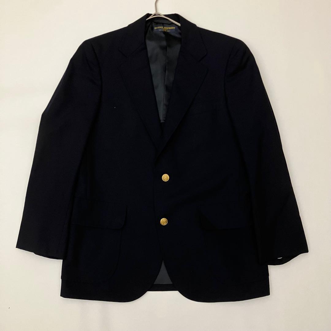 ✨美品✨Brooks Brothers テーラード シングル　紺ブレ　金ボタン