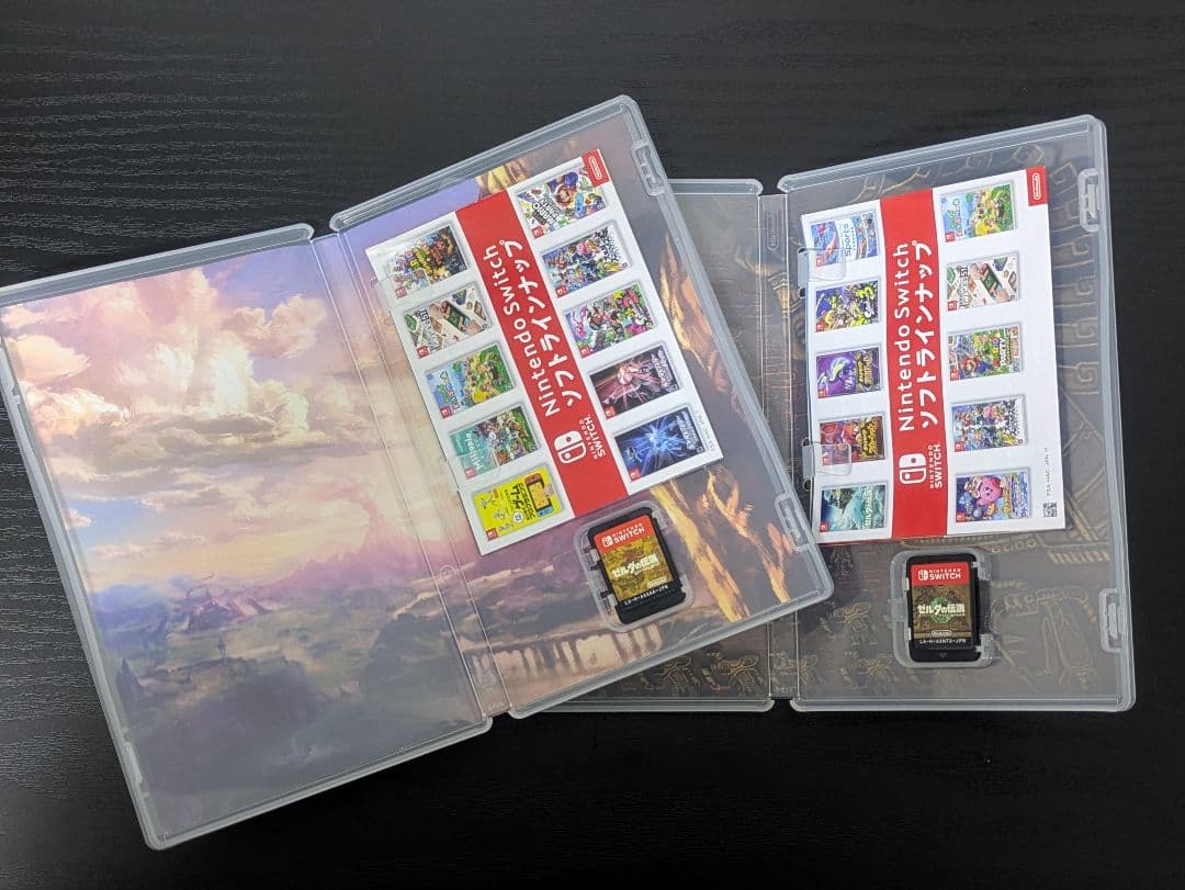 ゼルダの伝説　ティアーズオブザキングダム　ブレスオブザワイルド　2本セット