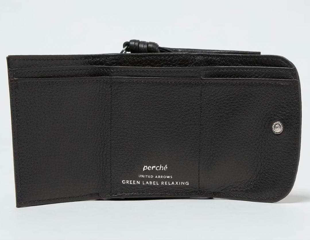 ＜perche＞三つ折り ドット ウォレット / 財布【新品・未開封】