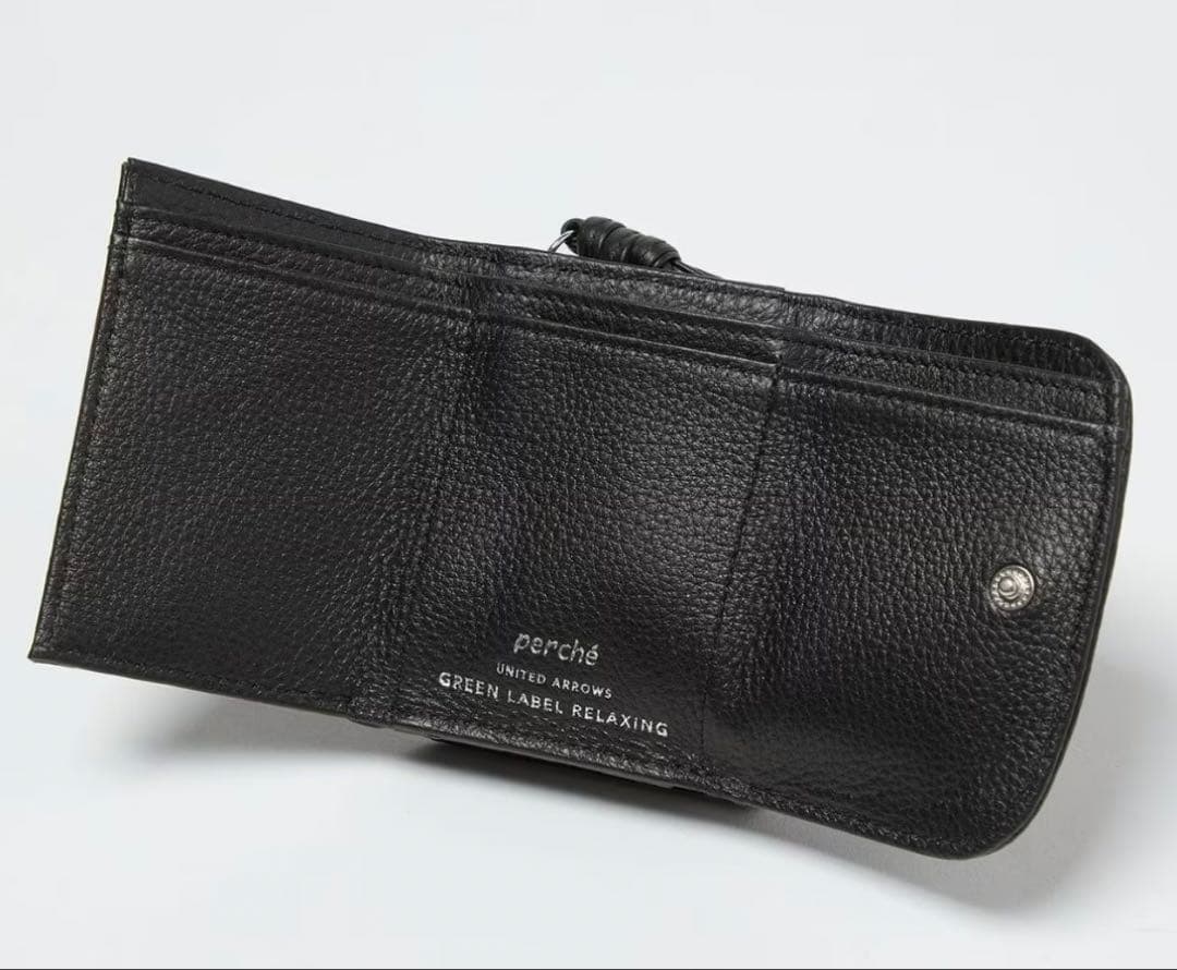 ＜perche＞三つ折り ドット ウォレット / 財布【新品・未開封】