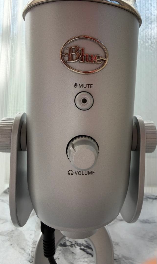 Blue Yeti USB コンデンサーマイク 動作確認済み 本体＋ケーブル