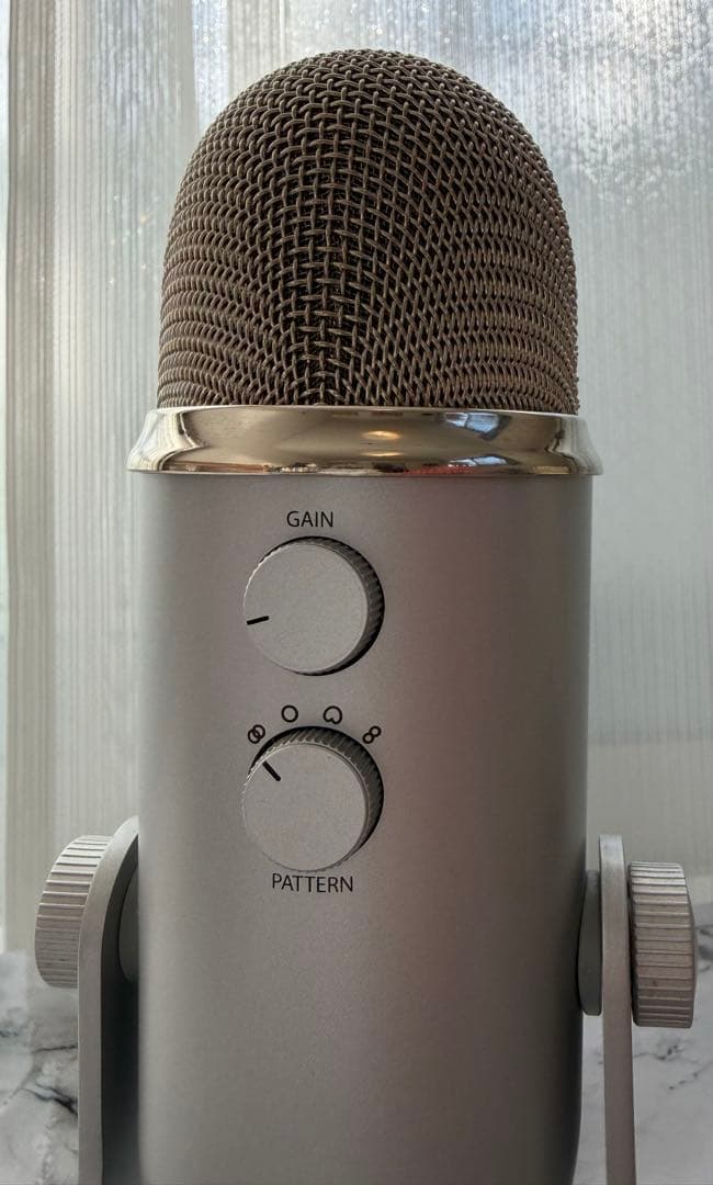 Blue Yeti USB コンデンサーマイク 動作確認済み 本体＋ケーブル