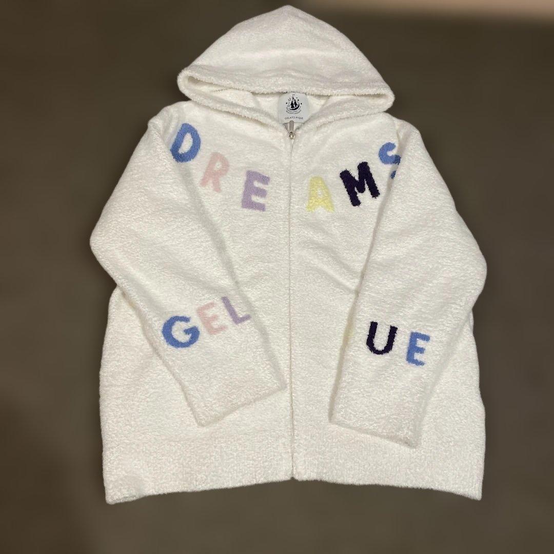 gelato pique×DREAMS COME TRUEコラボ ロゴパーカー