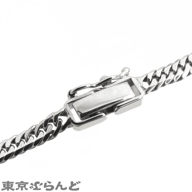 pt850 プラチナ 喜平 ネックレス 6面W 20.5g 50cm