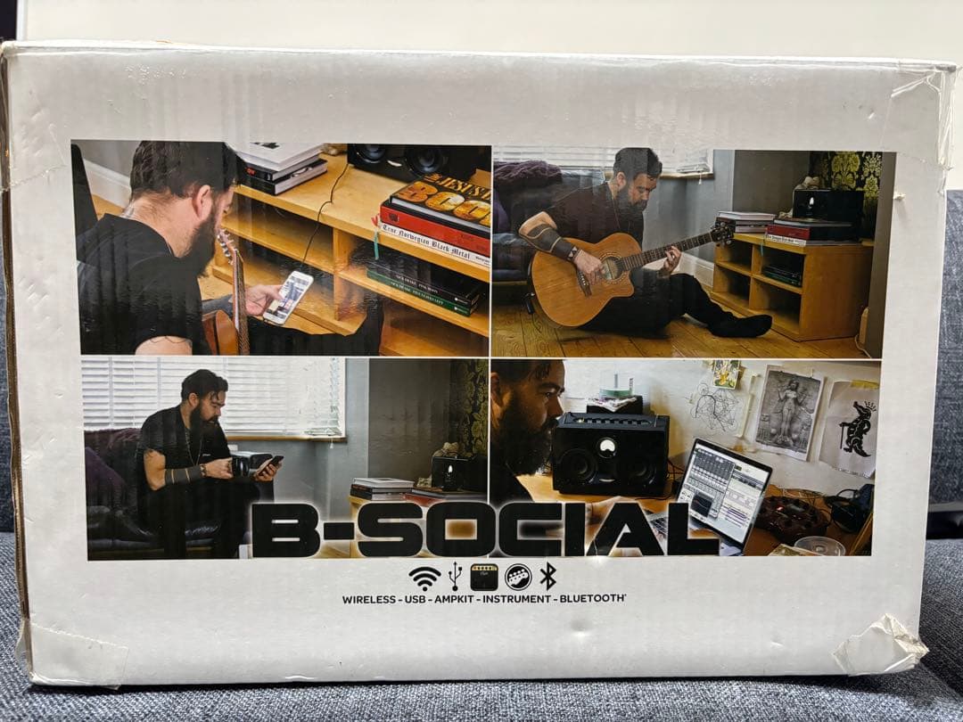 【希少】Ashdown B-SOCIAL 75W ワイヤレス接続対応ベースアンプ