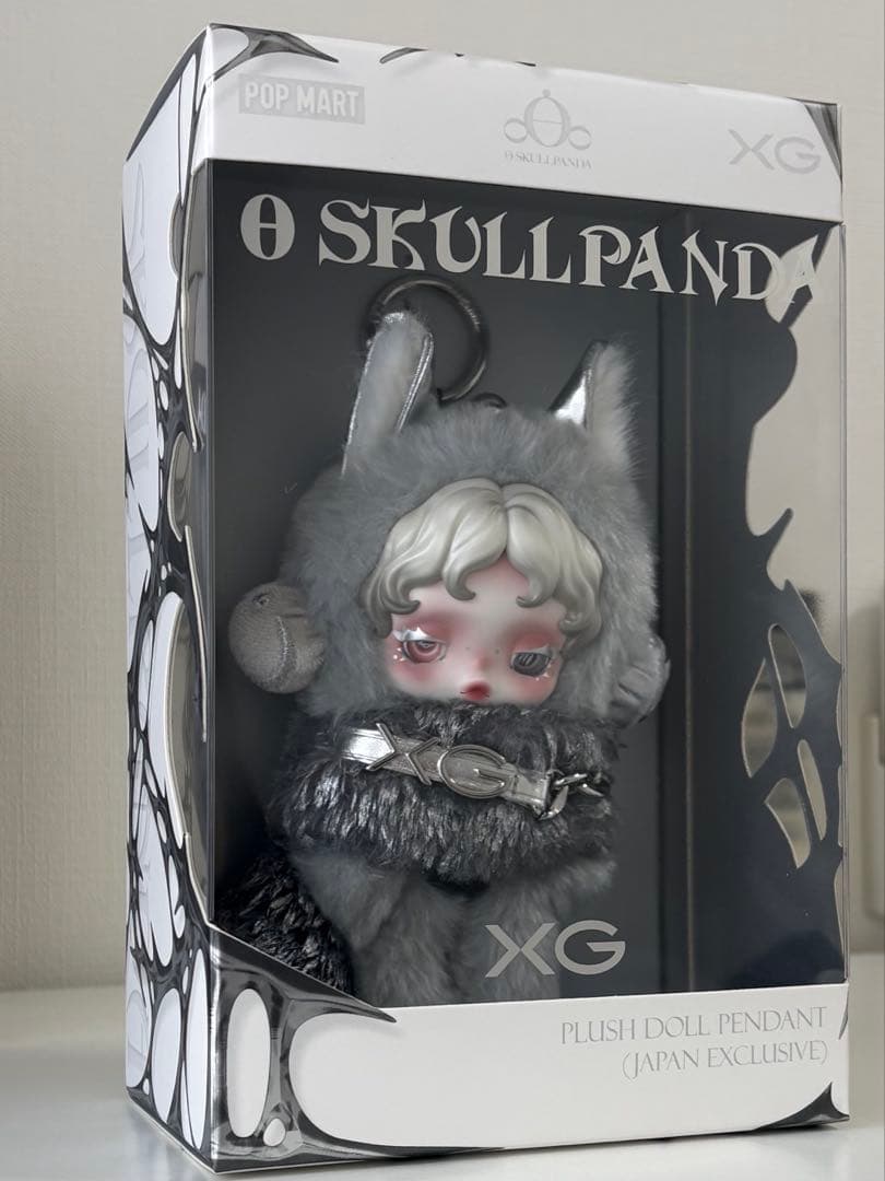 最短即日発送【正規品】 POPMART XG スカルパンダ ぬいぐるみペンダント