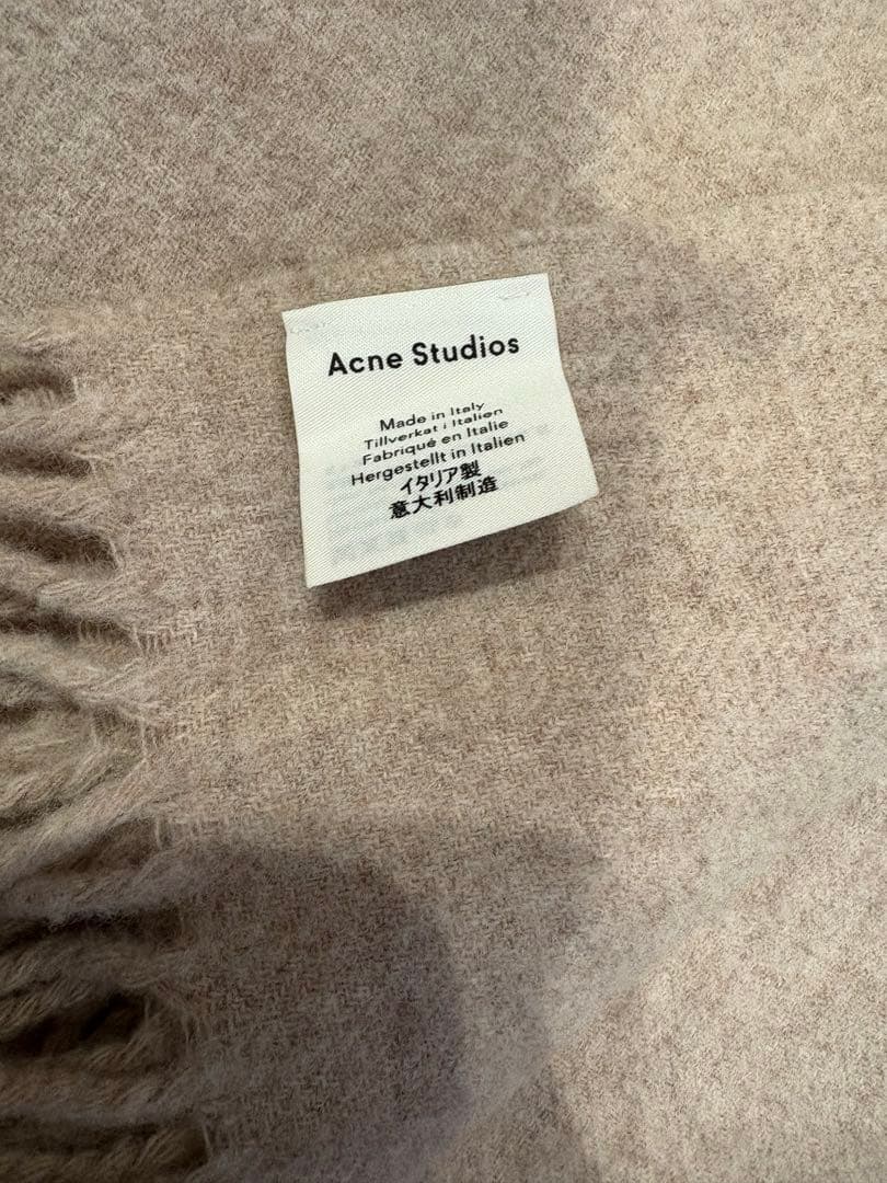 【美品】Acne Studios＊フリンジマフラー