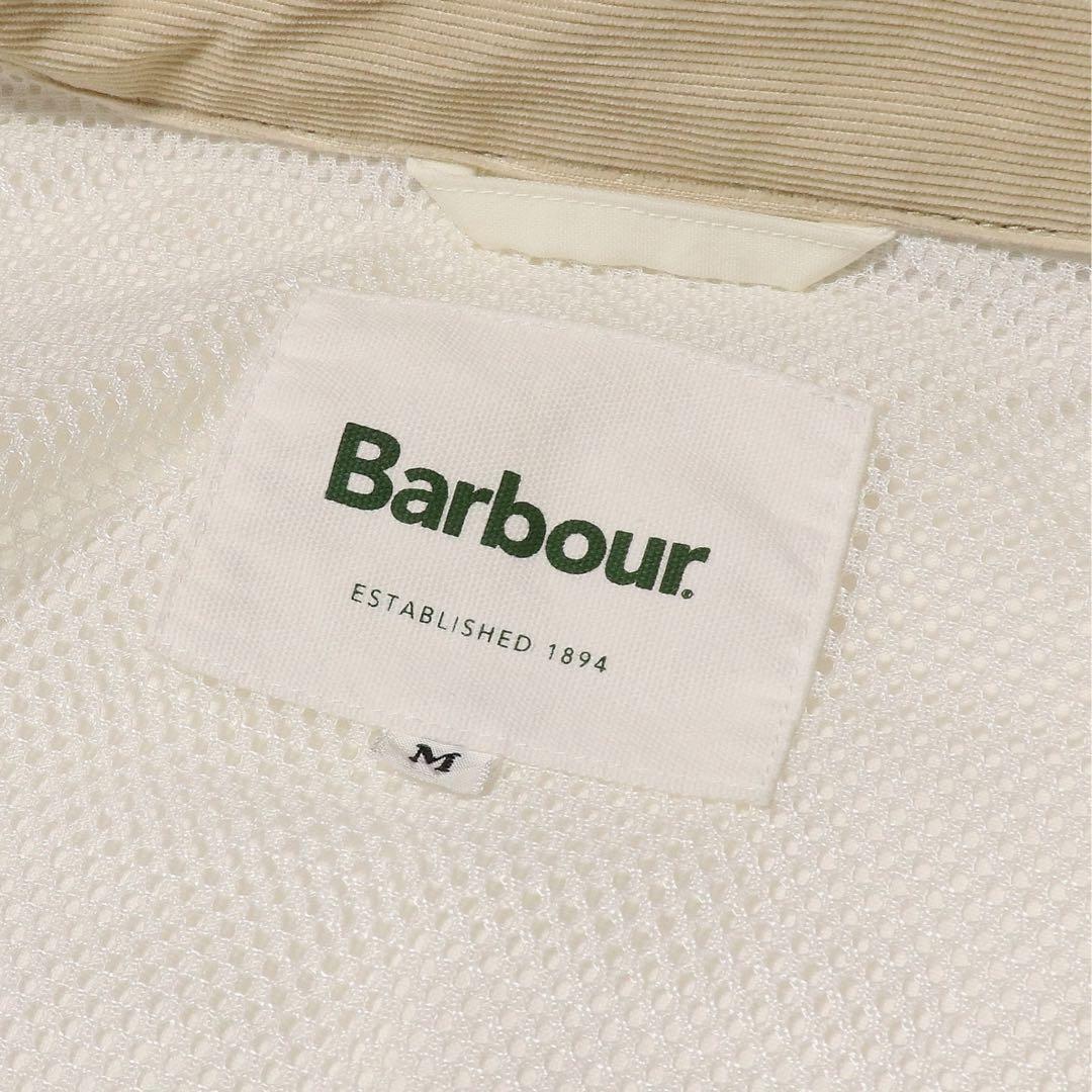 M★Barbour★ビューフォート ジャケット★ノンワックス★ノンオイル★白