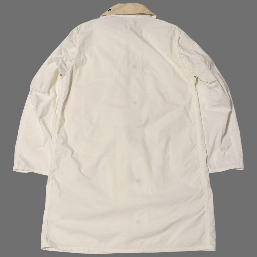 M★Barbour★ビューフォート ジャケット★ノンワックス★ノンオイル★白