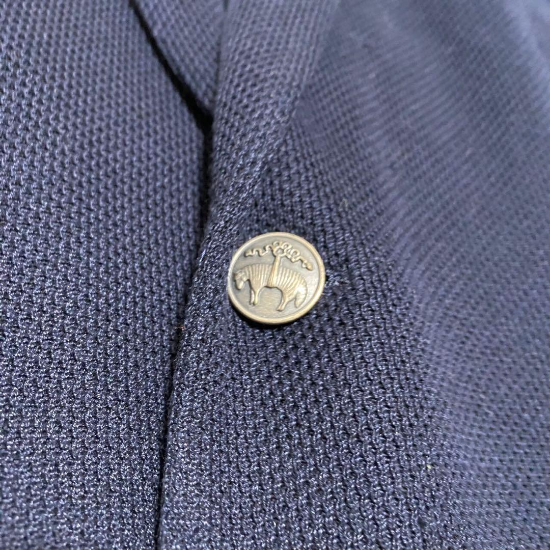【美品✨】ブルックスブラザーズ 紺ブレ MILANO ジャージー 銀ボタン XL