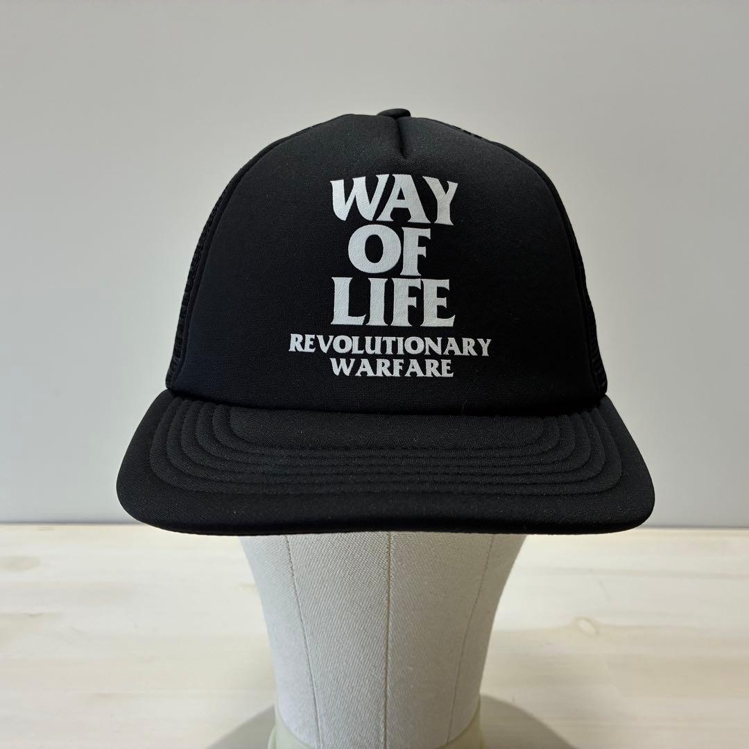 RATS【ラッツ】MESH CAP WAY OF LIFE 25ss 黒 美品