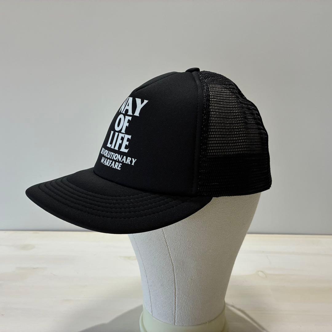 RATS【ラッツ】MESH CAP WAY OF LIFE 25ss 黒 美品