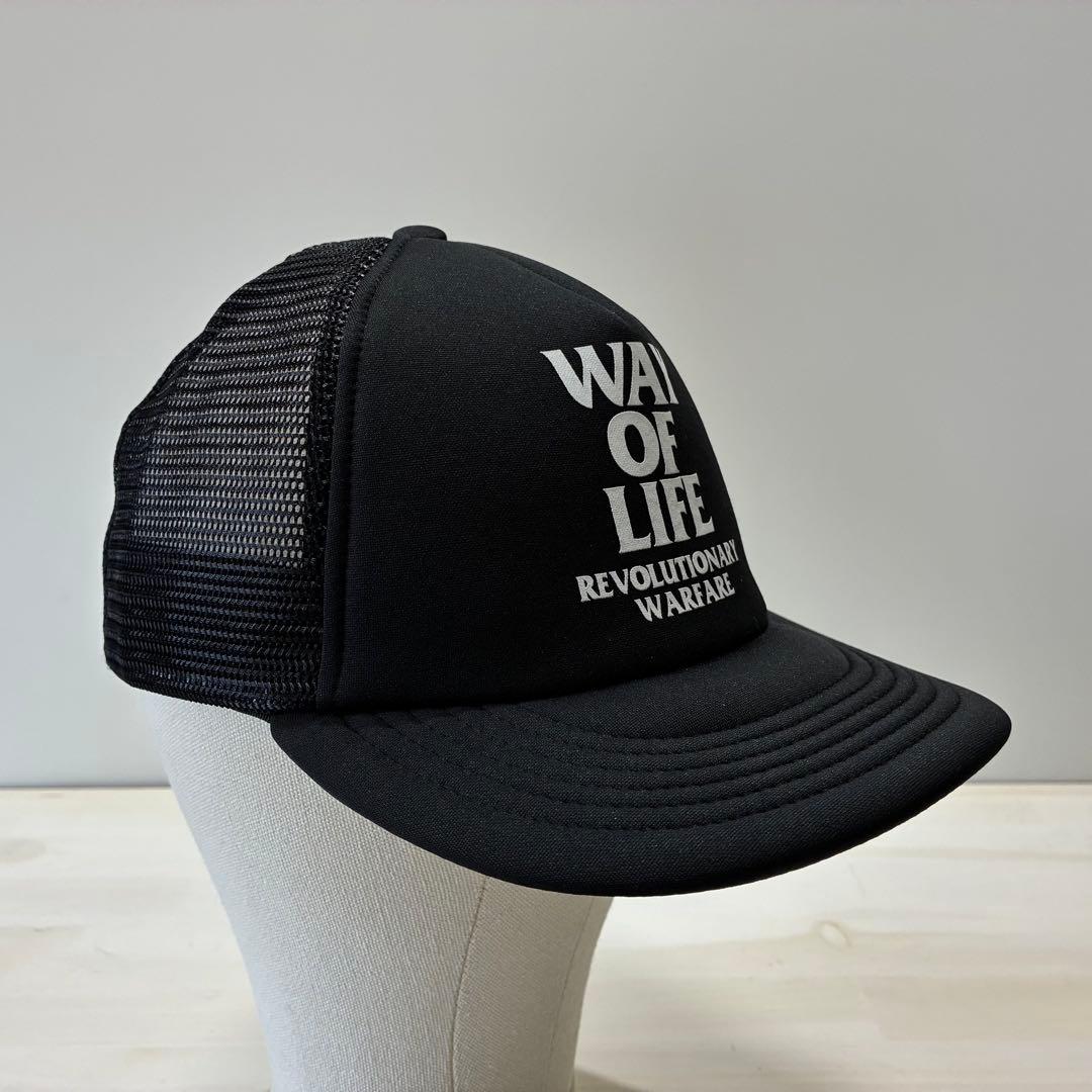 RATS【ラッツ】MESH CAP WAY OF LIFE 25ss 黒 美品
