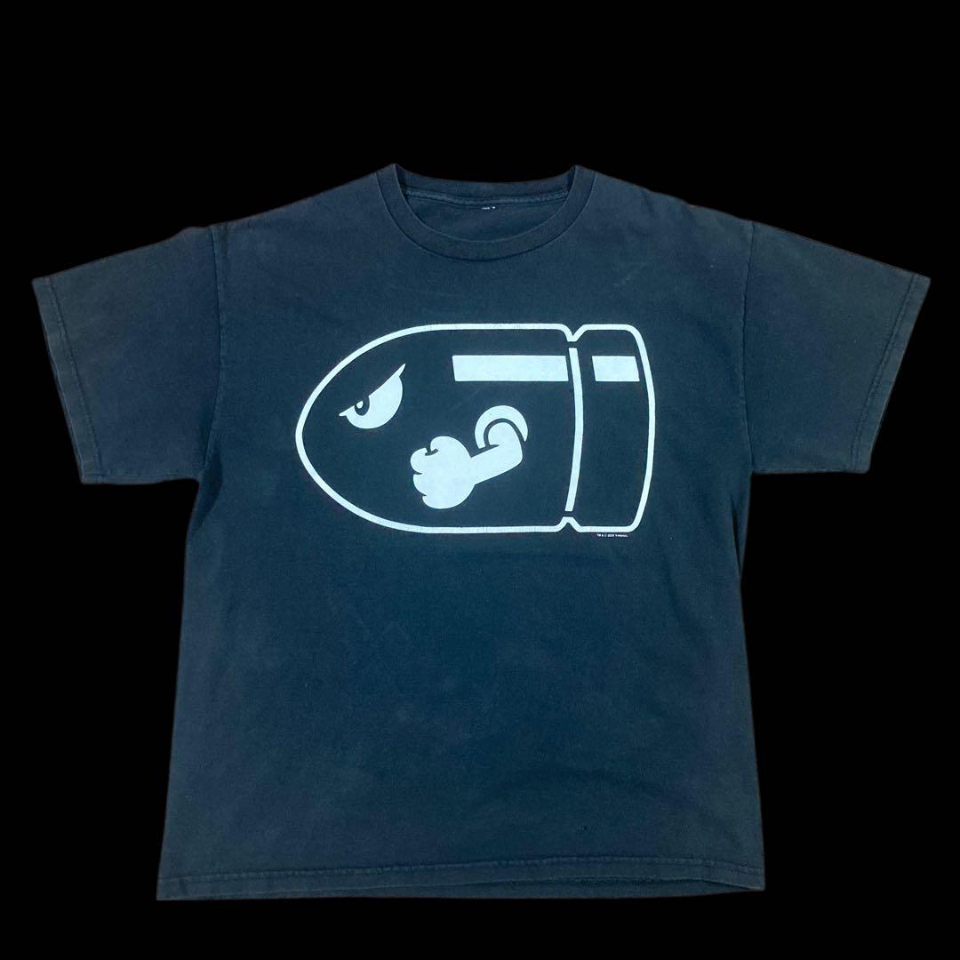 00s ゲームtシャツ マリオ　キラー　サイズL キャラt