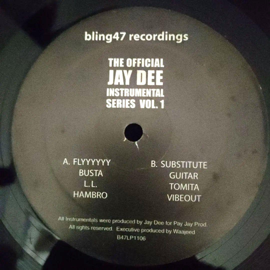 JAY DEE INSTRUMENTAL SERIES VOL. 1 美品