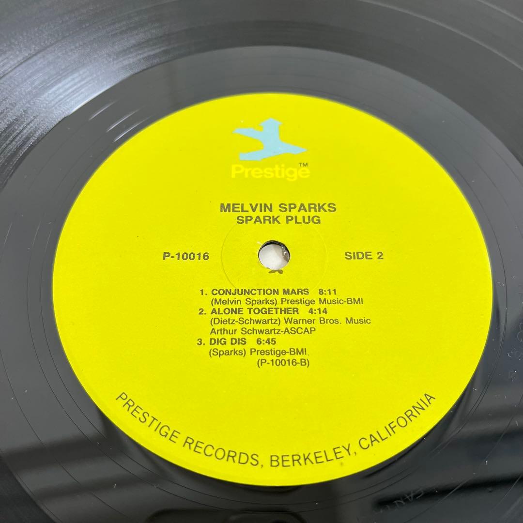 Melvin Sparks Spark Plug LPレコード