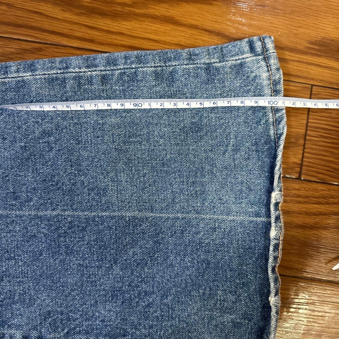マウジー moussy mvs flare denim 22インチ、ブルー